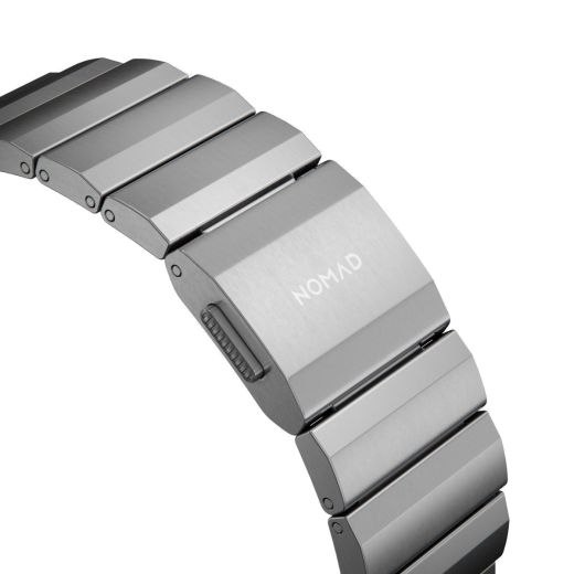 Титановый ремешок Nomad Titanium Band Natural для Apple Watch 42мм | 41мм | 40мм