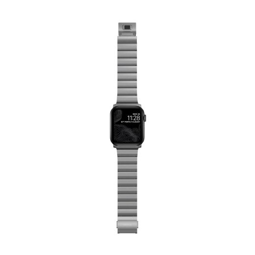 Титановый ремешок Nomad Titanium Band Natural для Apple Watch 42мм | 41мм | 40мм