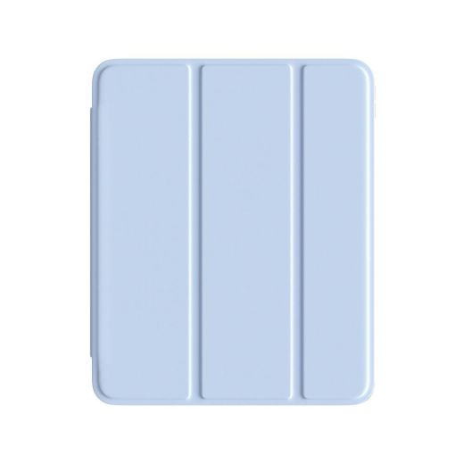 Чехол Comma Joy PU with Pencil Slot Series Light Blue для iPad Pro 13" M4 (2024)