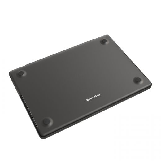 Накладка SwitchEasy NUDE Protective Transparent Black для MacBook Pro 14" M1 | M2 | M3 | M4 (2021 | 2022 | 2023 | 2024) (GS-105-232-111-66)
