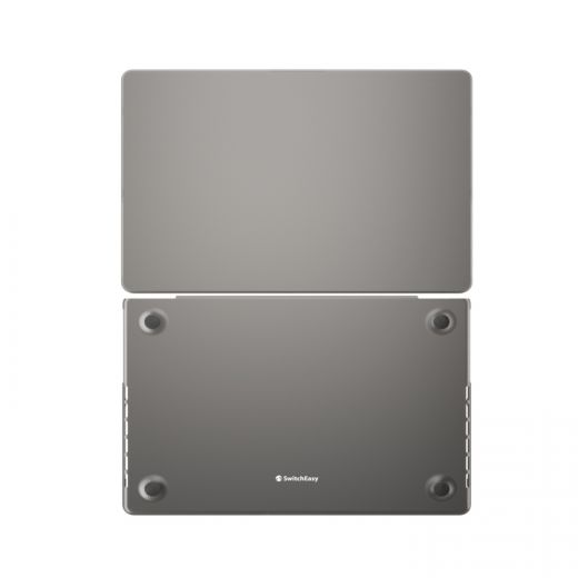 Накладка SwitchEasy NUDE Protective Transparent Black для MacBook Pro 14" M1 | M2 | M3 | M4 (2021 | 2022 | 2023 | 2024) (GS-105-232-111-66)
