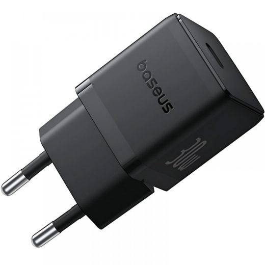 Быстрая зарядка Baseus Palm Fast Charger USB-C 30 Вт Black (P10111605113-00)