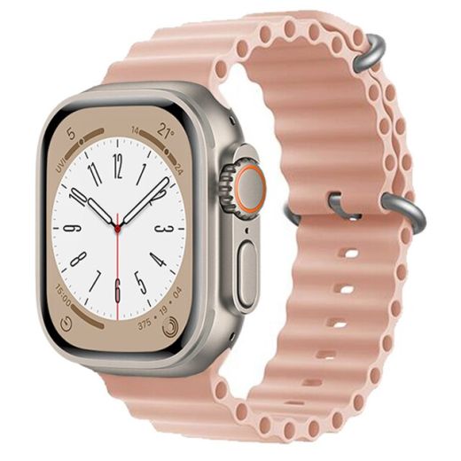 Ремінець CasePro Ocean Band Pink для Apple Watch 49mm | 45mm | 44mm