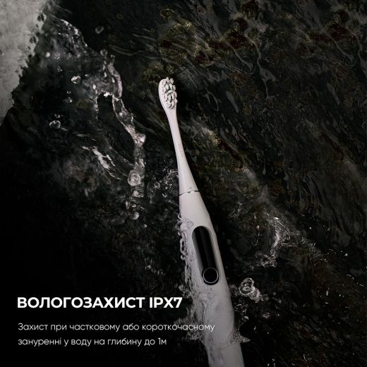 Електрична зубна щітка Oclean X Pro Elite Grey OLED (6970810551815)