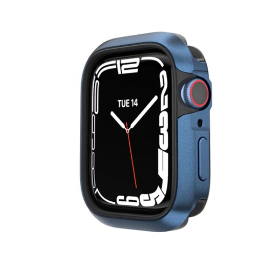 Чохол SwitchEasy Odyssey Aluminum Alloy Blue для Apple Watch 9 | 8 | 7  45mm (GS-107-231-114-13)