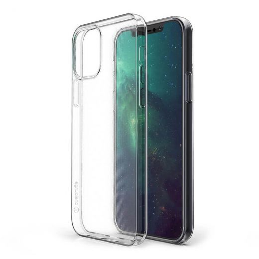Прозрачный TPU чехол CasePro 1Silicol для iPhone 13 mini