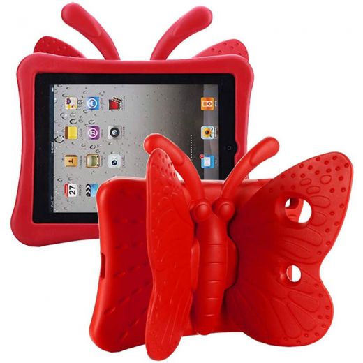 Дитячий чохол CasePro Cartoon Butterfly Red для Apple Ipad 10.2"(2019/2020)