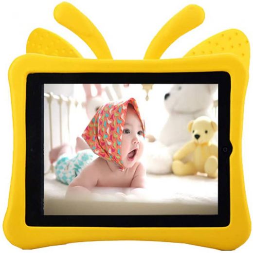 Дитячий чохол CasePro Cartoon Butterfly Yellow для Apple iPad 10.2"(2019/2020)
