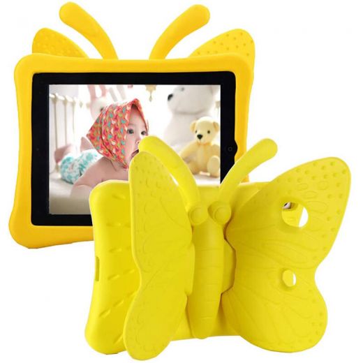 Дитячий чохол CasePro Cartoon Butterfly Yellow для Apple iPad 10.2"(2019/2020)