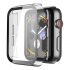Прозрачный чехол с защитным стеклом CasePro Clear Premium Case PC+Glass для Apple Watch 40mm Прозрачный чехол с защитным стеклом CasePro Clear Premium Case PC+Glass для Apple Watch 40mm