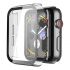 Прозорий чохол із захисним склом CasePro Clear Premium Case PC+Glass для Apple Watch 40mm