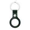 Підвіска з кільцем CasePro Leather Key Ring Forest Green для AirTag