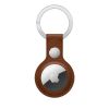 Підвіска з кільцем CasePro Leather Key Ring Saddle Brown для AirTag