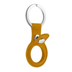 Підвіска з кільцем CasePro Leather Key Ring California Poppy для AirTag