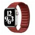 Шкіряний ремінець CasePro Leather Link Size S | M Magnetic Red для Apple Watch 42mm | 41mm | 40mm | 38mm Шкіряний ремінець CasePro Leather Link Size S | M Magnetic Red для Apple Watch 42mm | 41mm | 40mm | 38mm