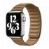 Кожаный ремешок CasePro Leather Link Size M | L Magnetic Saddle Brown для Apple Watch 45mm | 44mm | 42mm