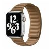 Кожаный ремешок CasePro Leather Link Size S | M Magnetic Saddle Brown для Apple Watch 42mm | 41mm | 40mm | 38mm
