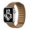 Кожаный ремешок CasePro Leather Link Size S | M Magnetic Saddle Brown для Apple Watch 41mm | 40mm | 38mm