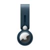 Підвіска-петля CasePro Leather Loop Baltic Blue для AirTag
