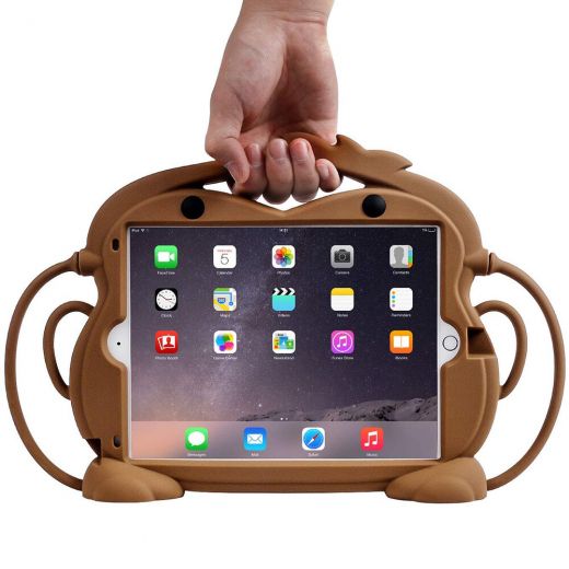 Детский противоударный чехол CasePro Monkey Brown для Apple iPad 10.2"(2019 | 2020 | 2021)