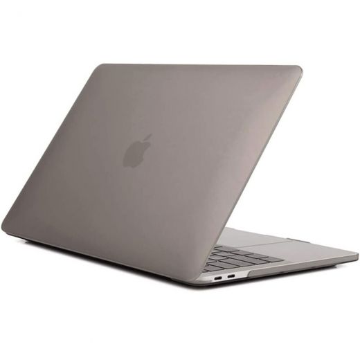 Пластиковый чехол CasePro Soft Touch Matte Gray для MacBook Pro 13" (M1| M2 | 2020 | 2022)