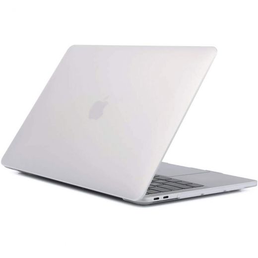 Пластиковый чехол CasePro Soft Touch Matte Transparent для MacBook Pro 13" (M1| M2 | 2020 | 2022)