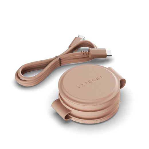 Бездротова зарядка Satechi OntheGo™ 3 в 1 Charger Desert Rose (ST-QTG31R)