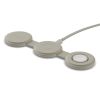 Бездротова зарядка Satechi OntheGo™ 3 в 1 Charger Sand (ST-QTG31W)