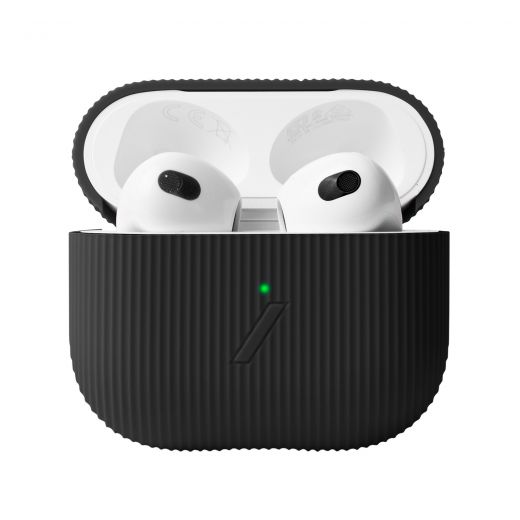 Силіконовий чохол Native Union Curve Black для AirPods 3 (APCSE-CRVE-BLK-V2)