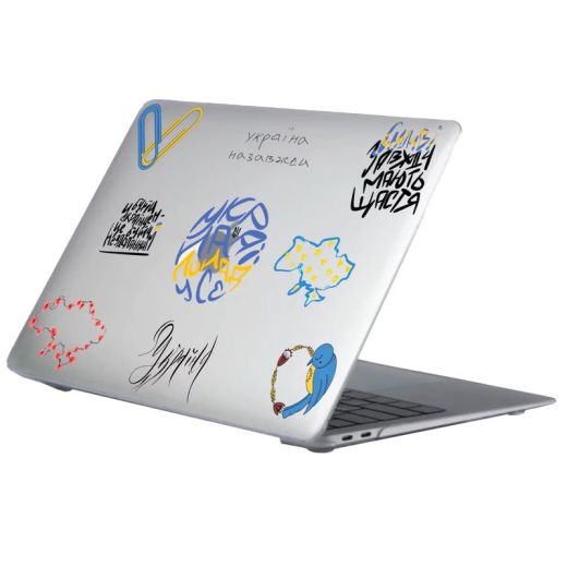 Чехол-накладка Oriental Case Ukraine Lover Україна понад усе для Macbook Air 13'' (M1 | 2020 | 2019 | 2018)