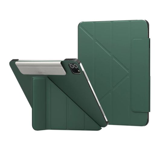 Защитный чехол-подставка SwitchEasy Origami Protective Pine Green для iPad Pro 11" (2020 | 2021 | 2022 | M1 | M2) (GS-109-242-223-175)