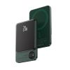 Зовнішній акумулятор CasePro Power Bank Magnetic 5000mAh 20W Green