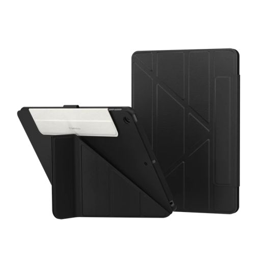 Защитный чехол-подставка SwitchEasy Origami Protective Black для iPad 10.2" (2019|2020|2021) (GS-109-223-223-11)