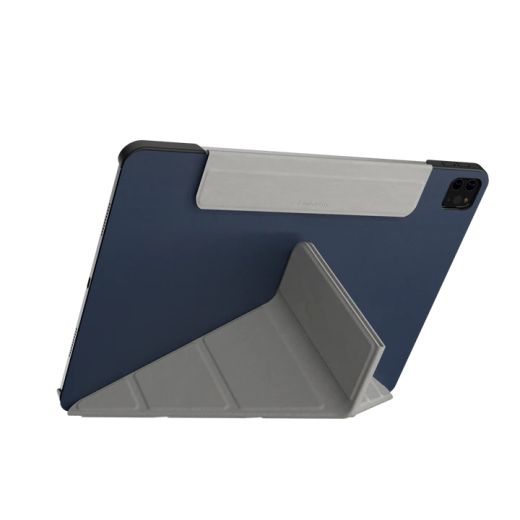 Захисний чохол-підставка SwitchEasy Origami Protective Midnight Blue для iPad Pro 12.9" (2020 | 2021 | 2022 | M1 | M2) (GS-109-176-223-63)