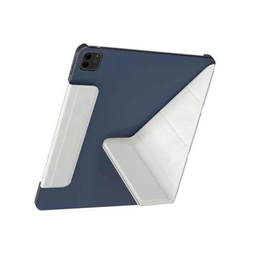 Защитный чехол-подставка SwitchEasy Origami Protective Midnight Blue для iPad Pro 12.9" (2020 | 2021 | 2022 | M1 | M2) (GS-109-176-223-63)