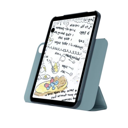 Защитный чехол-подставка SwitchEasy Origami+ Magnetically Detachable Folio with Pencil Storage Exquisite Blue для iPad mini 6 (2021) (GS-109-224-292-184)