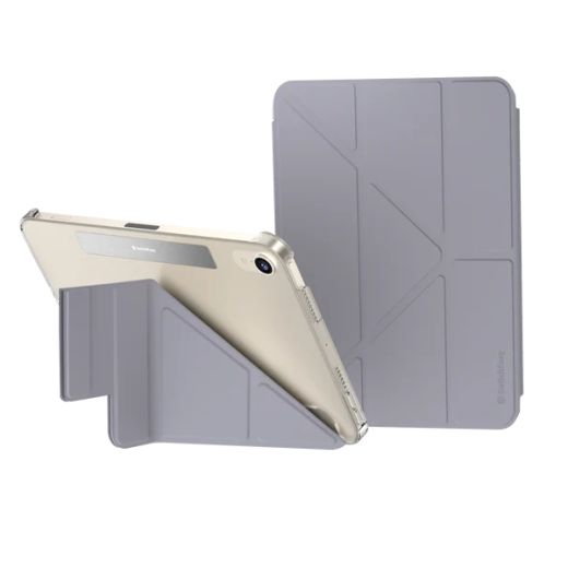 Чехол-подставка Switcheasy Origami Nude Alaskan Blue для iPad mini 6 (2021) (SPD083037AB22)