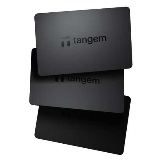 Холодный кошелек Tangem Wallet 2.0 Black (3 карты)