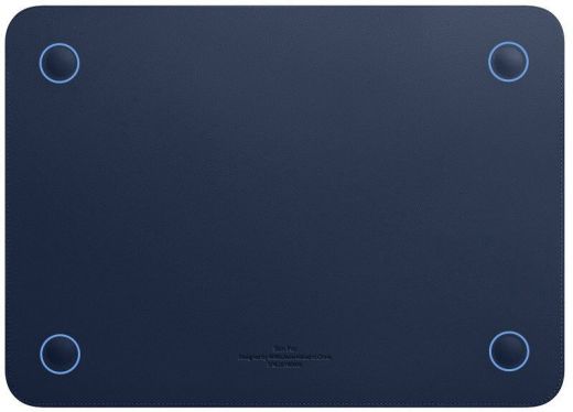 Конверт WIWU Skin Pro II Series Navy для MacBook Air 13.6" M2 | M3 (2023 | 2024) | Pro 13" (2018 | 2019 | 2020 | M1) | Air 13" (2020 | M1)