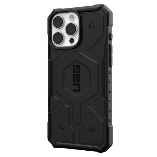Противоударный чехол UAG Pathfinder Magsafe Black для iPhone 16 Pro (114468114040)