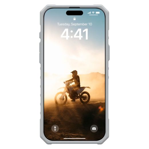 Протиударний чохол UAG Pathfinder Clear Magsafe Active Neon для iPhone 16 Pro (114464118181)