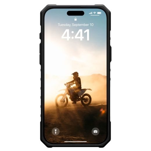 Противоударный чехол UAG Pathfinder Clear Magsafe Ice для iPhone 16 Pro (114464114343)