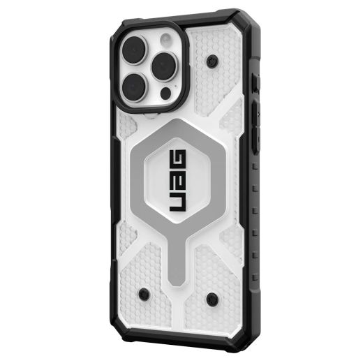 Противоударный чехол UAG Pathfinder Clear Magsafe Ice для iPhone 16 Pro Max (114465114343)