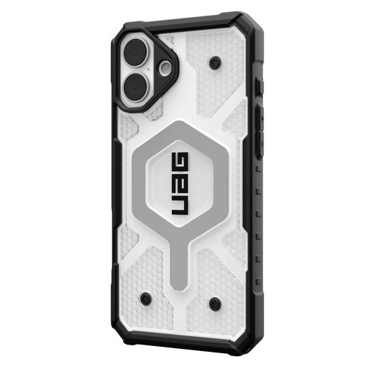 Противоударный чехол UAG Pathfinder Clear Magsafe Ice для iPhone 16 (114466114343)