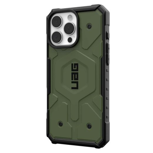 Противоударный чехол UAG Pathfinder Magsafe Olive Drab для iPhone 16 Pro (114468117272)