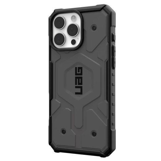 Протиударний чохол UAG Pathfinder Magsafe Silver для iPhone 16 Pro (114468113333)