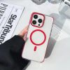 Чохол CasePro Shield Metal with MagSafe Red для iPhone 15