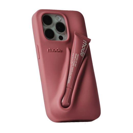 Силионовый чехол Rhode Lip Case Salty Tan для iPhone 14 Pro