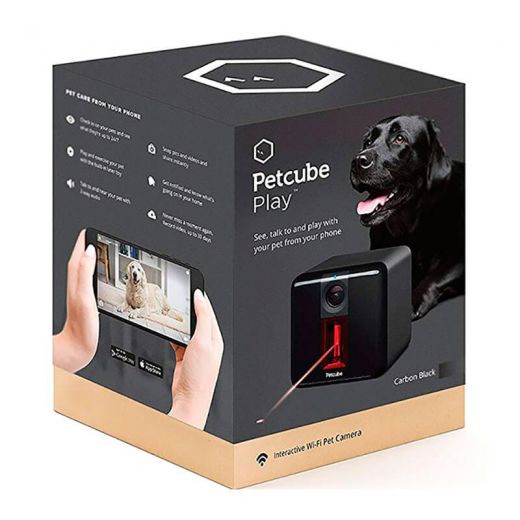 Інтерактивна камера з лазером Petcube Play Matte Black для домашніх тварин