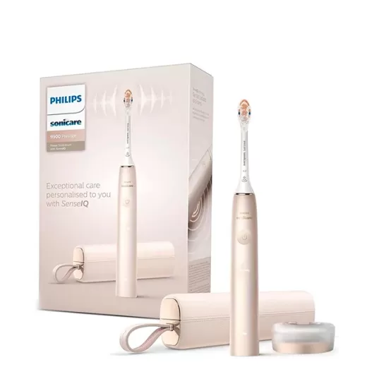 Електрична зубна щітка Philips Sonicare 9900 Prestige SenseIQ Champagne HX9992/11